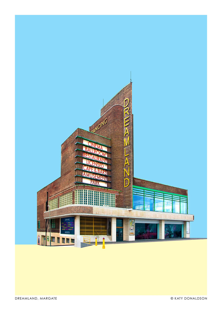 Dreamland, Margate - Print Only frame