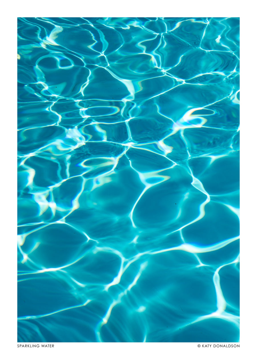Sprudelwasser - Print Only frame