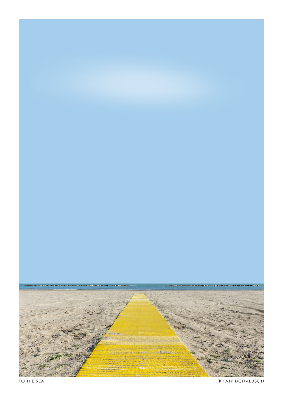 Vers la mer - Print Only frame