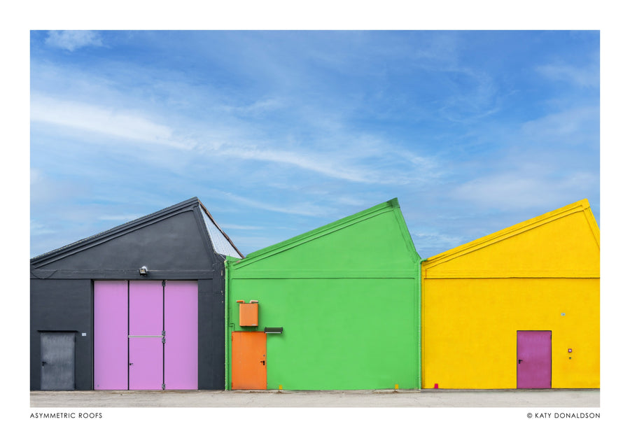 Toits asymétriques - Print Only frame