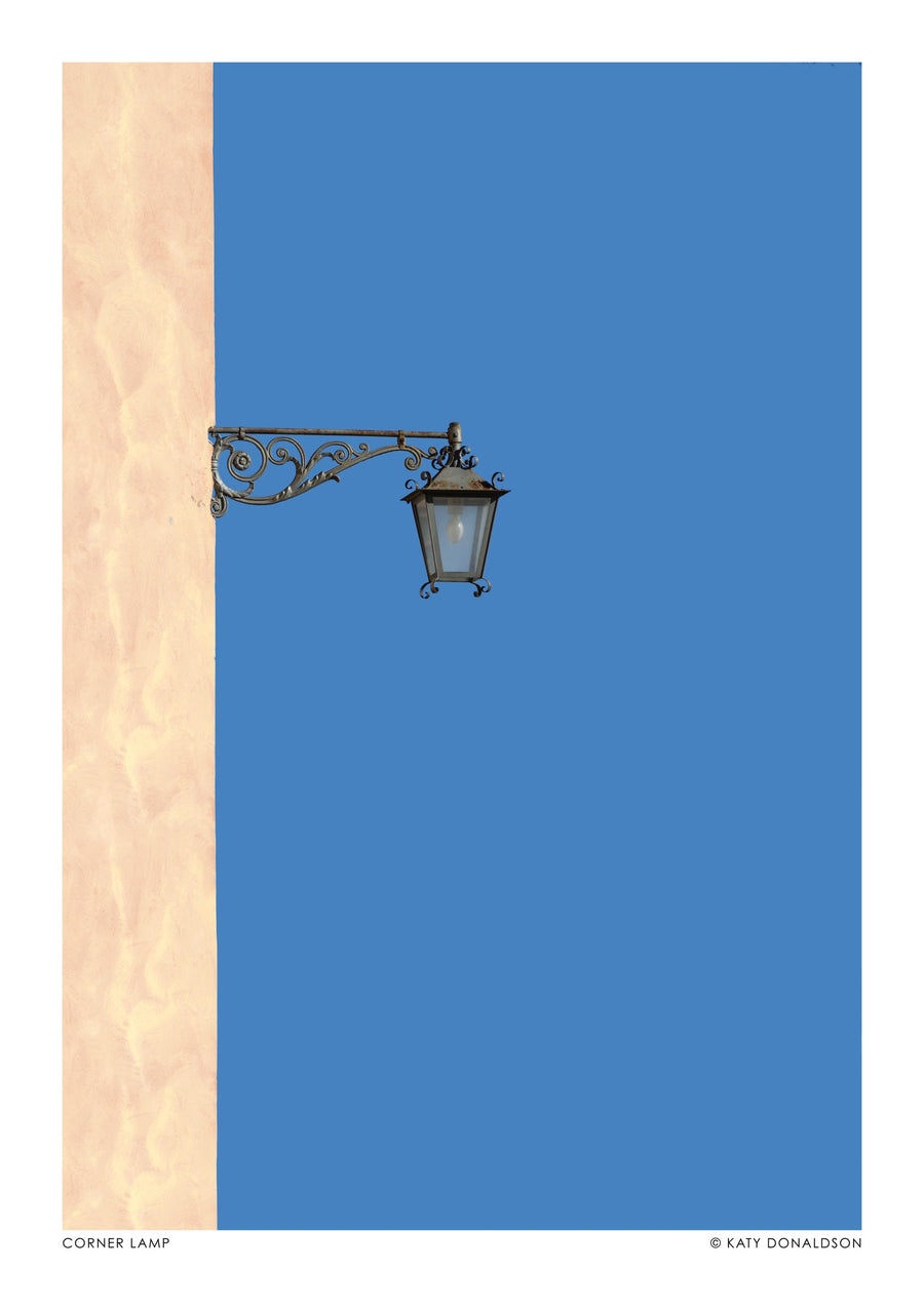 Hoeklamp - Print Only frame