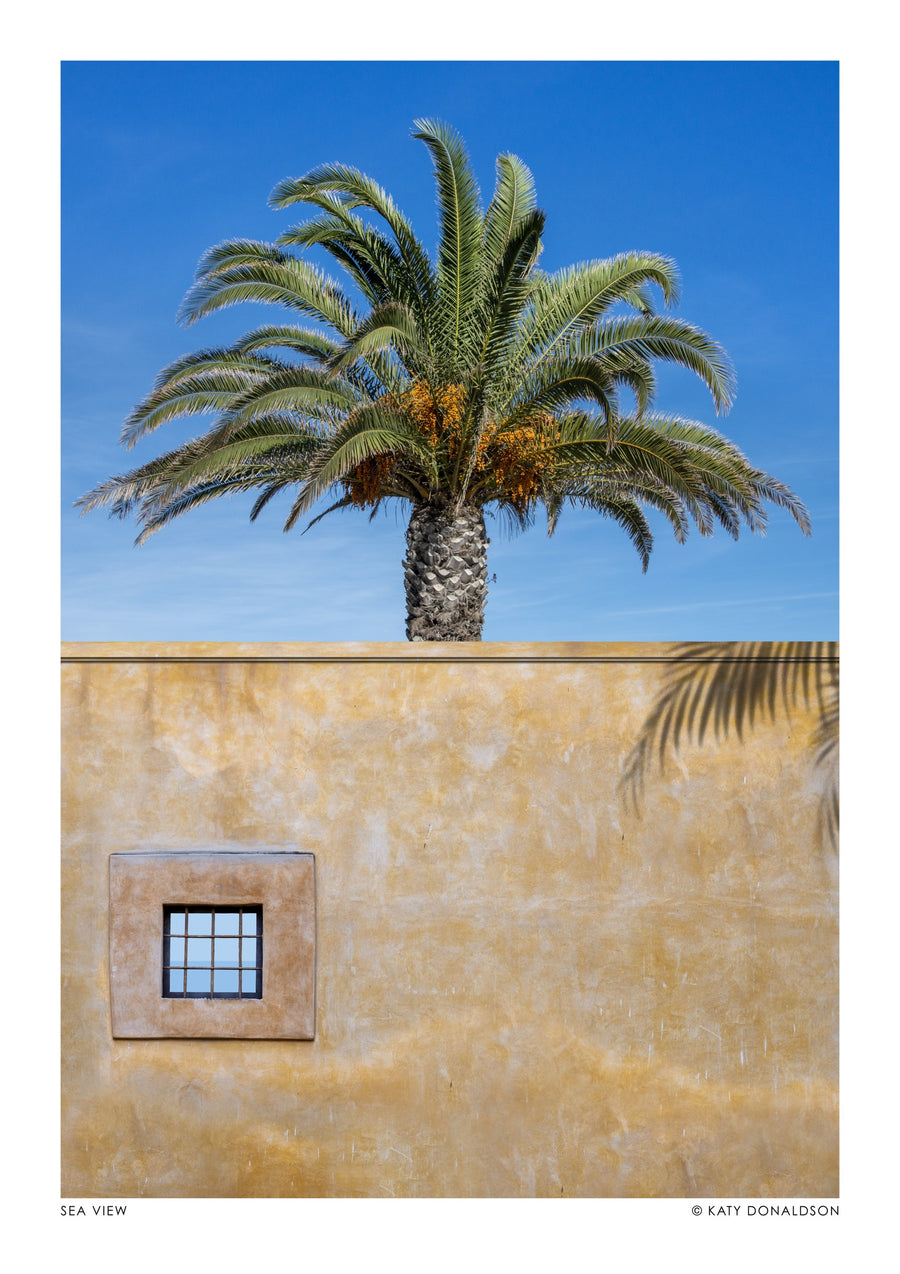 Vue sur la mer - Print Only frame