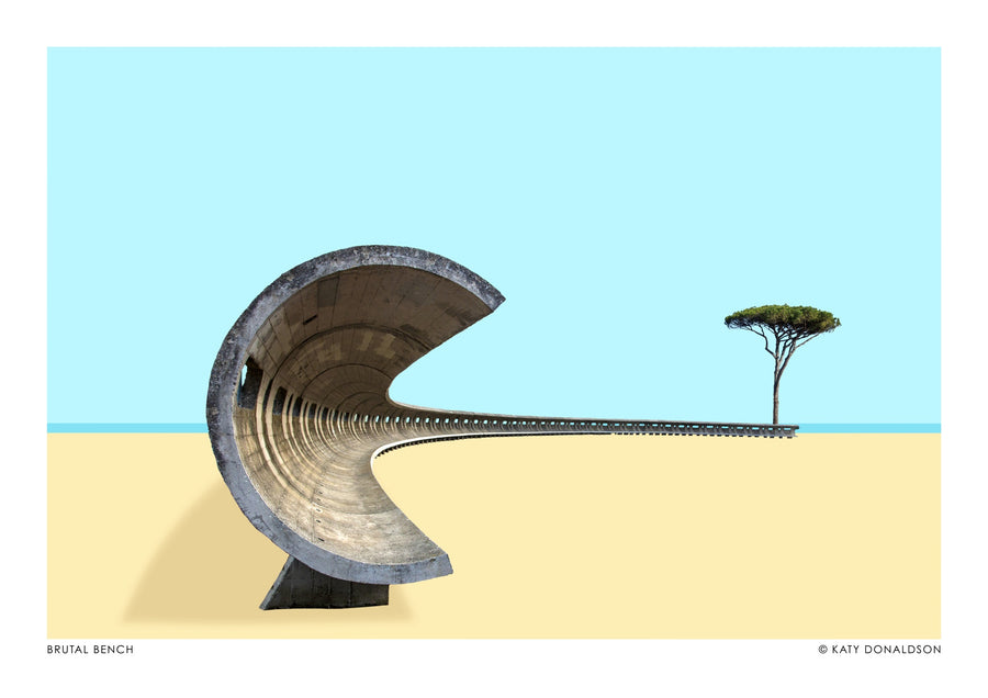 Brutal Bench - Print Only frame