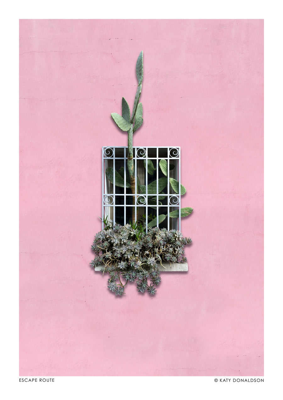 Nooduitgang - Print Only frame