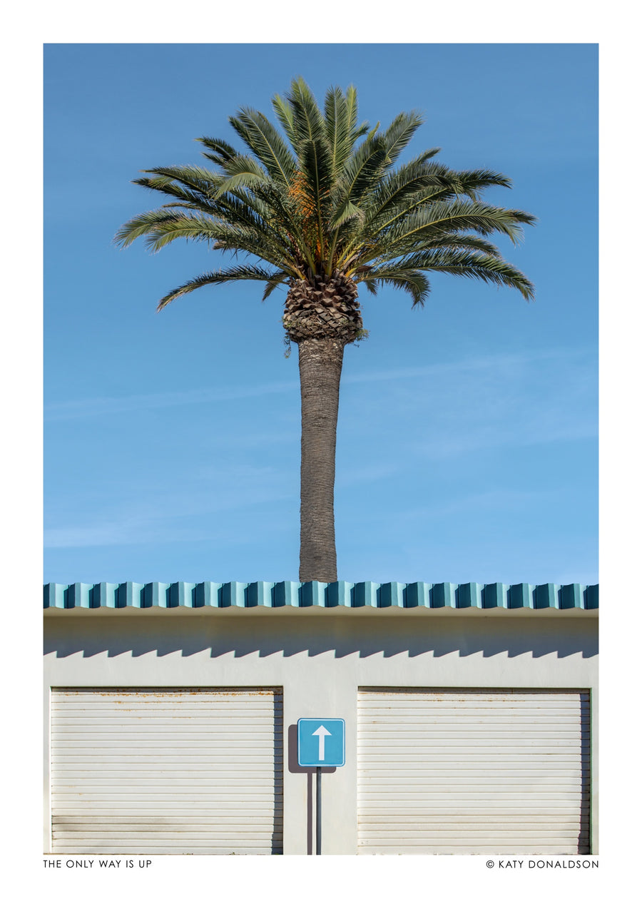De enige weg is omhoog - Print Only frame