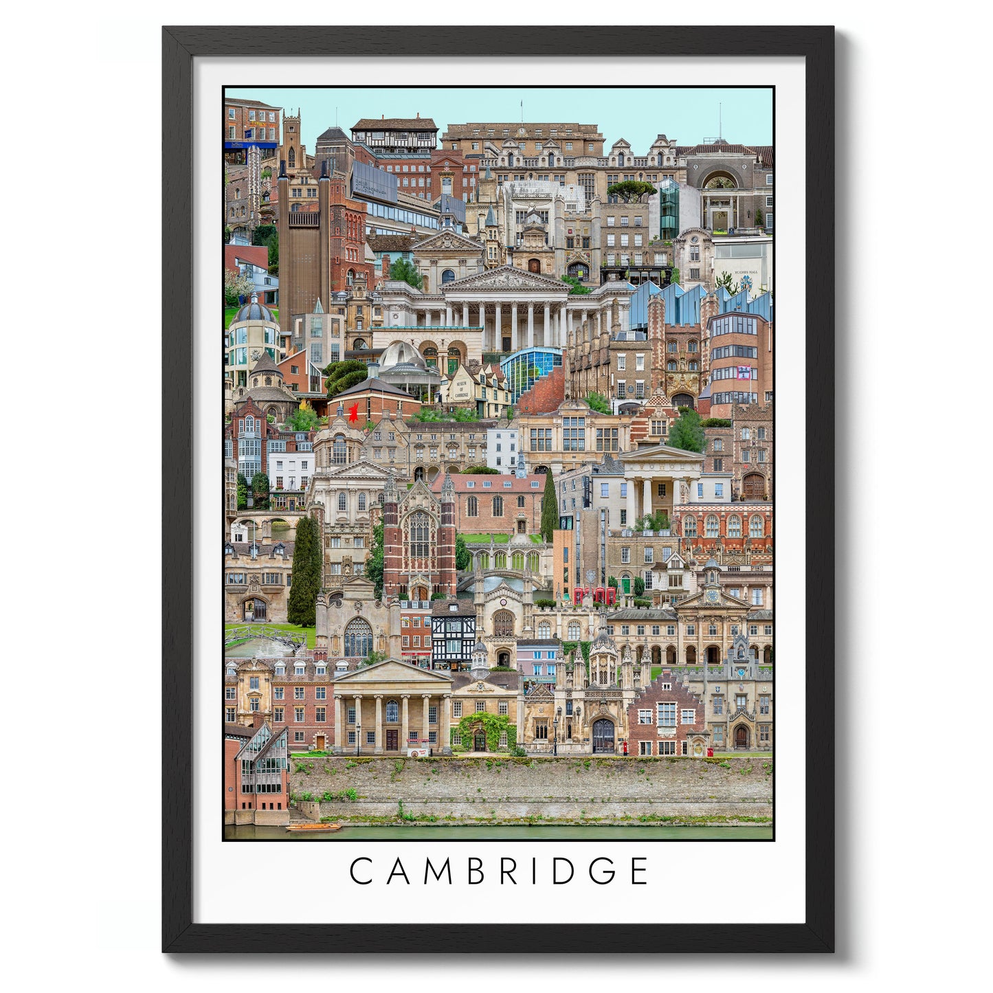 Paysage urbain de Cambridge