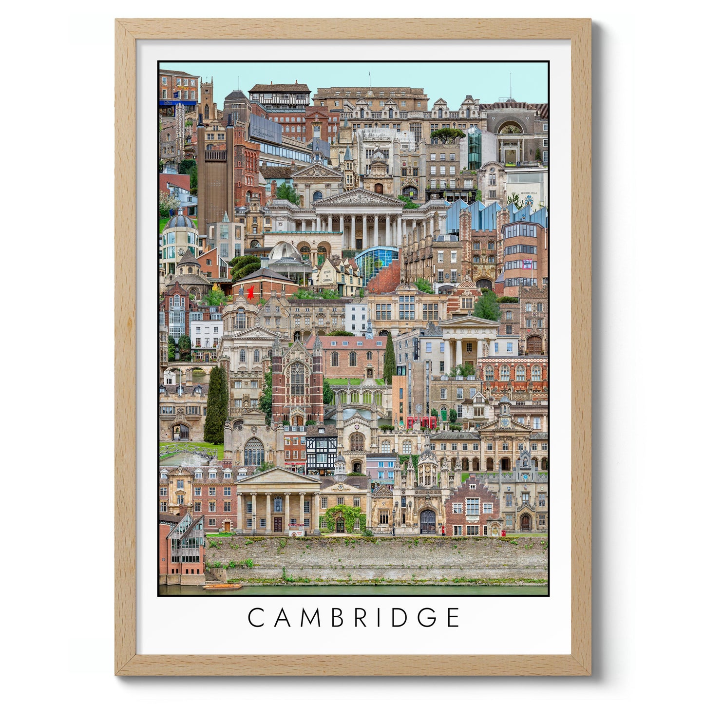 Paysage urbain de Cambridge