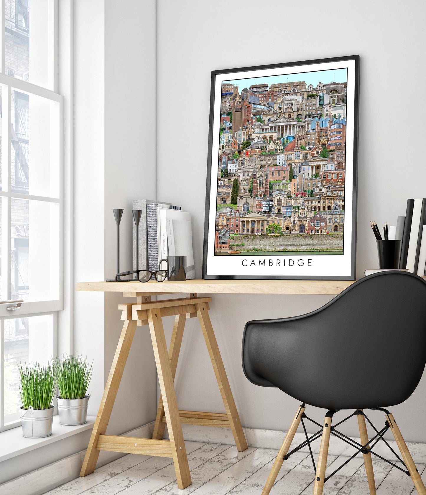 Paysage urbain de Cambridge