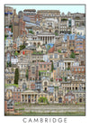Paysage urbain de Cambridge print
