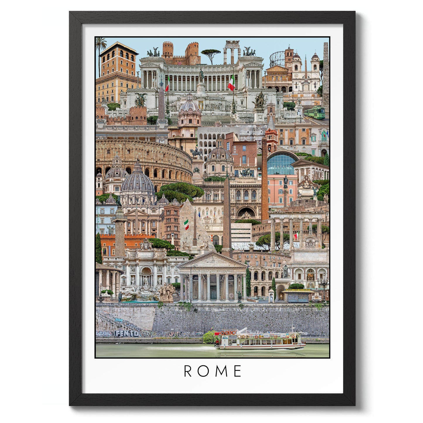 Paysage urbain de Rome