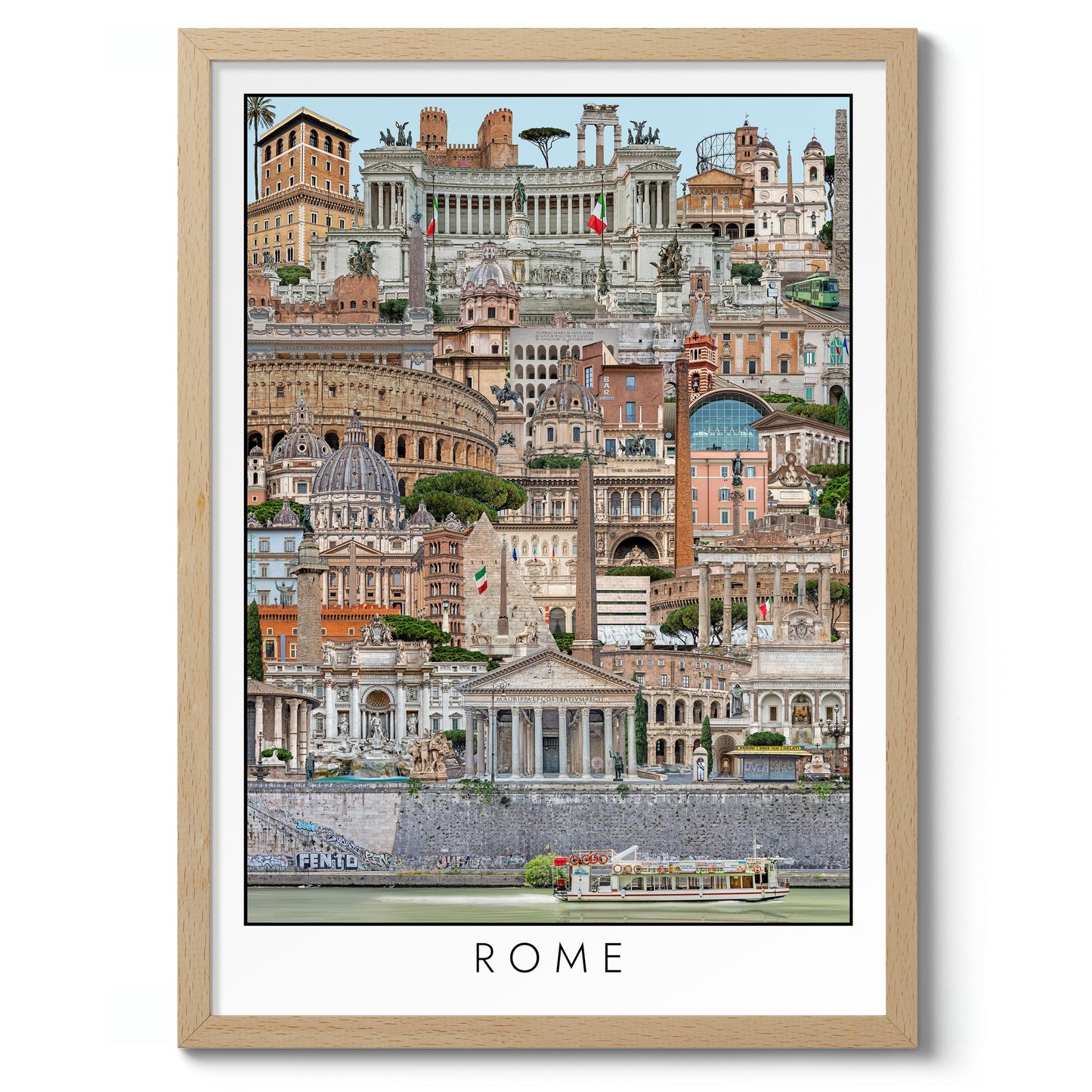 Paysage urbain de Rome