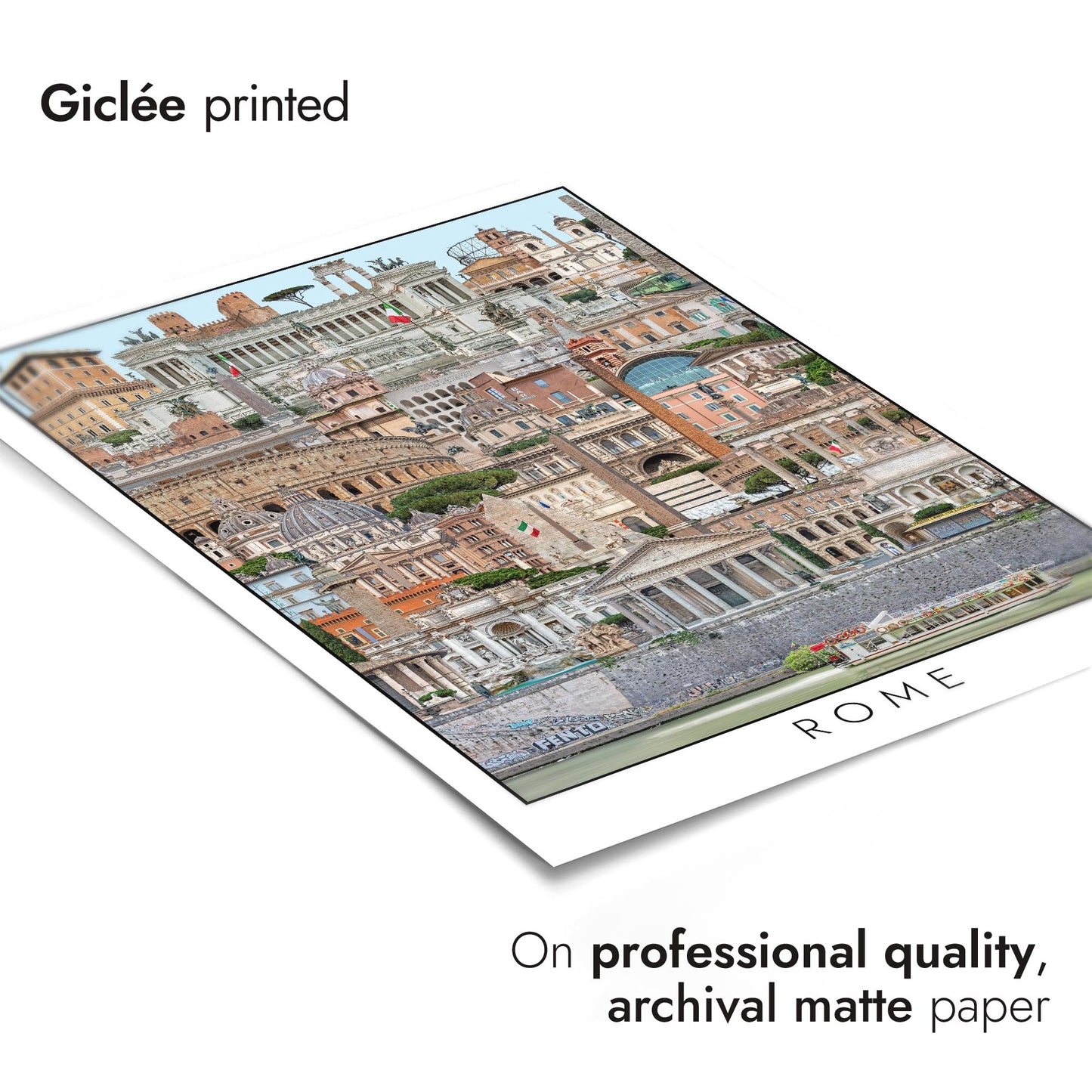 Paysage urbain de Rome