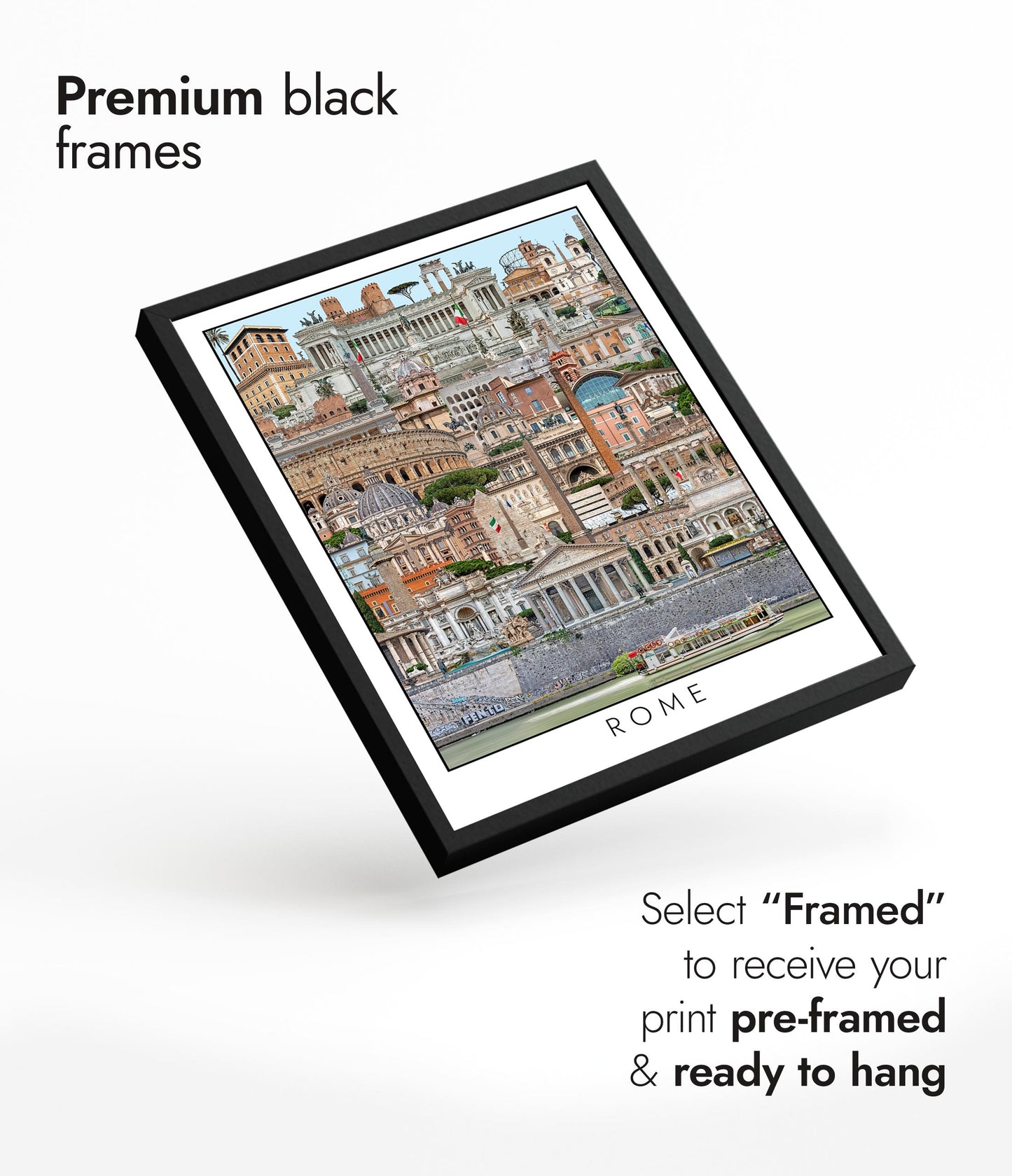 Paysage urbain de Rome