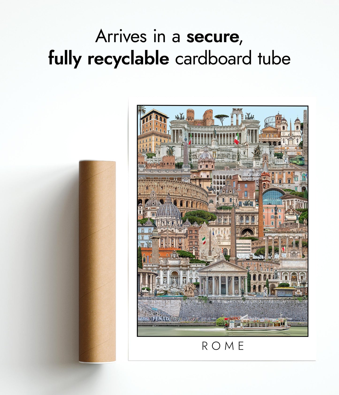 Paysage urbain de Rome