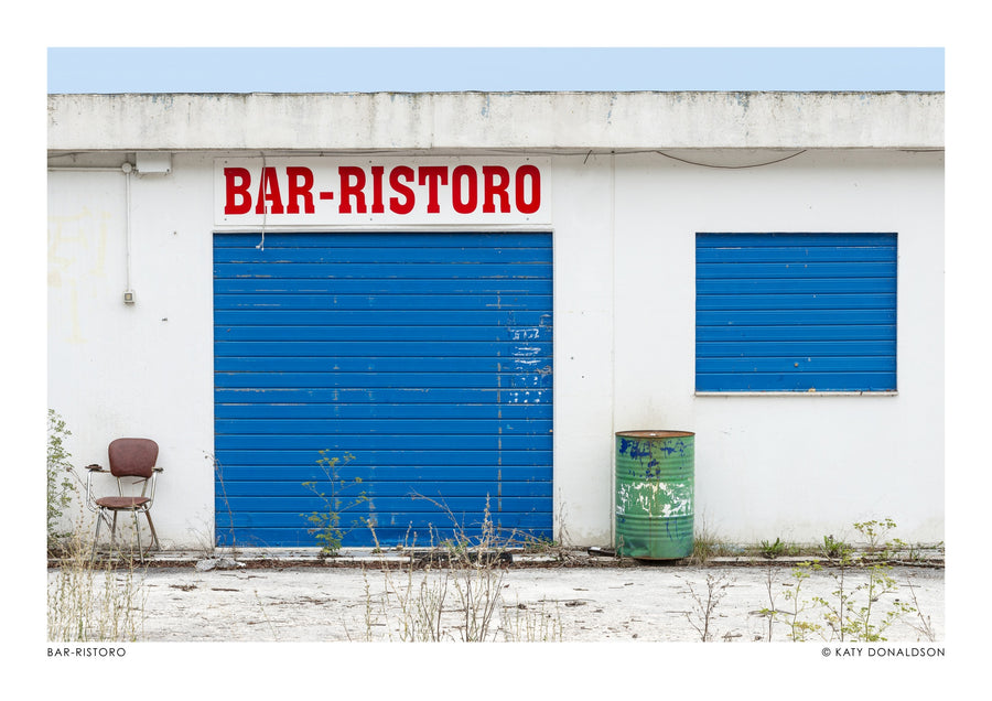 Bar-Ristoro Landschap - Print Only frame