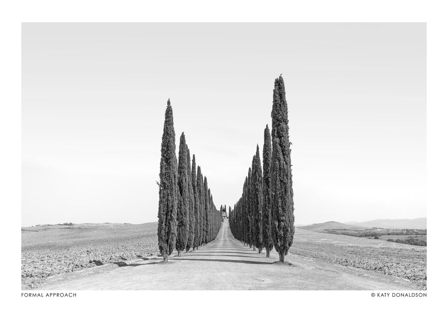 Formal Approach Landscape - Print Only frame
