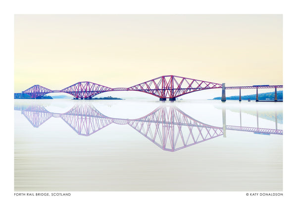 Forth-Rail-Brücke, schottische Landschaft