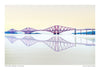 Forth Rail Bridge, Scotland Landscape print