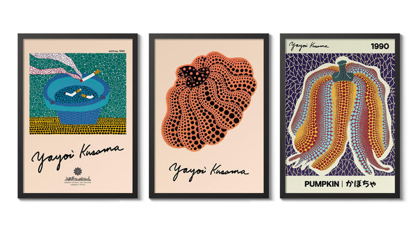 Yayoi Kusama - Set of 3