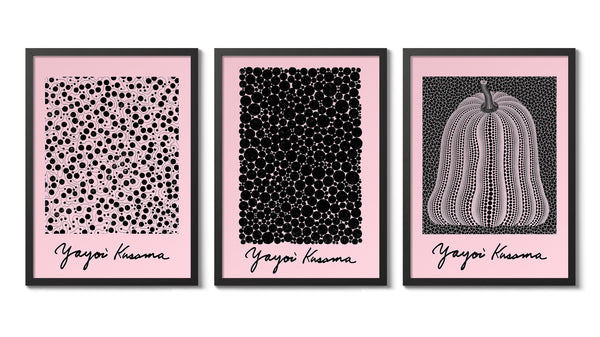 Yayoi Kusama - Set of 3