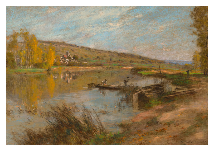 Quai au Sable, Chartèves - Print Only frame