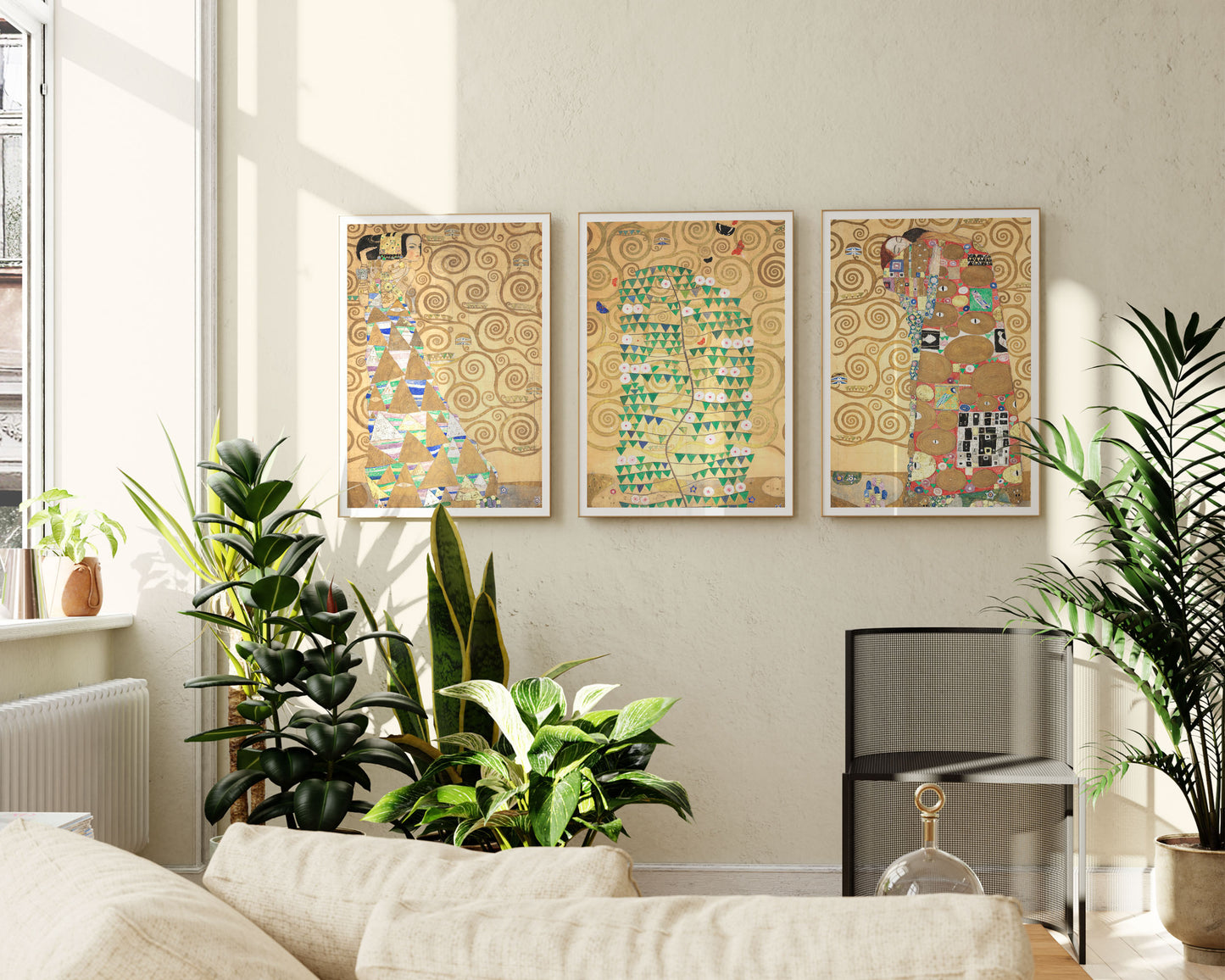 Stoclet Frieze Triptych