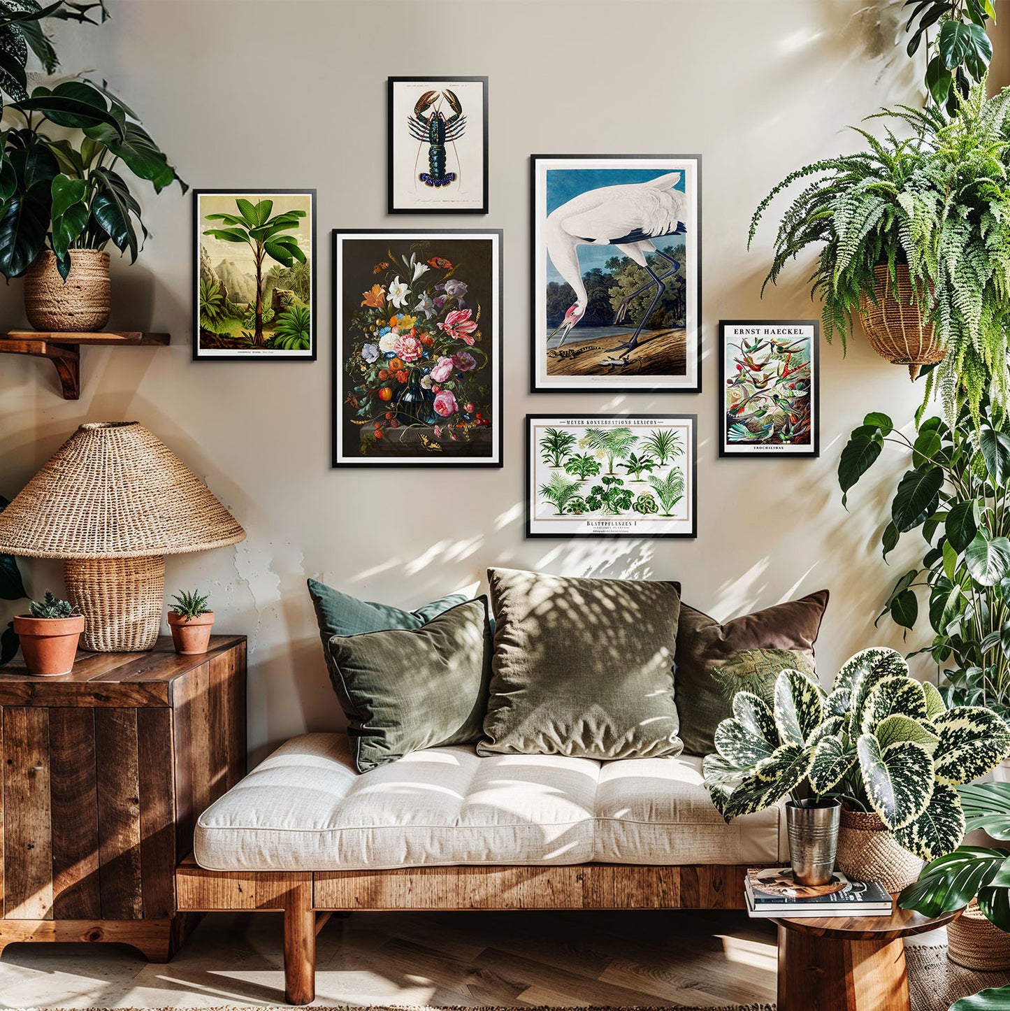 Botanical Gallery Wall