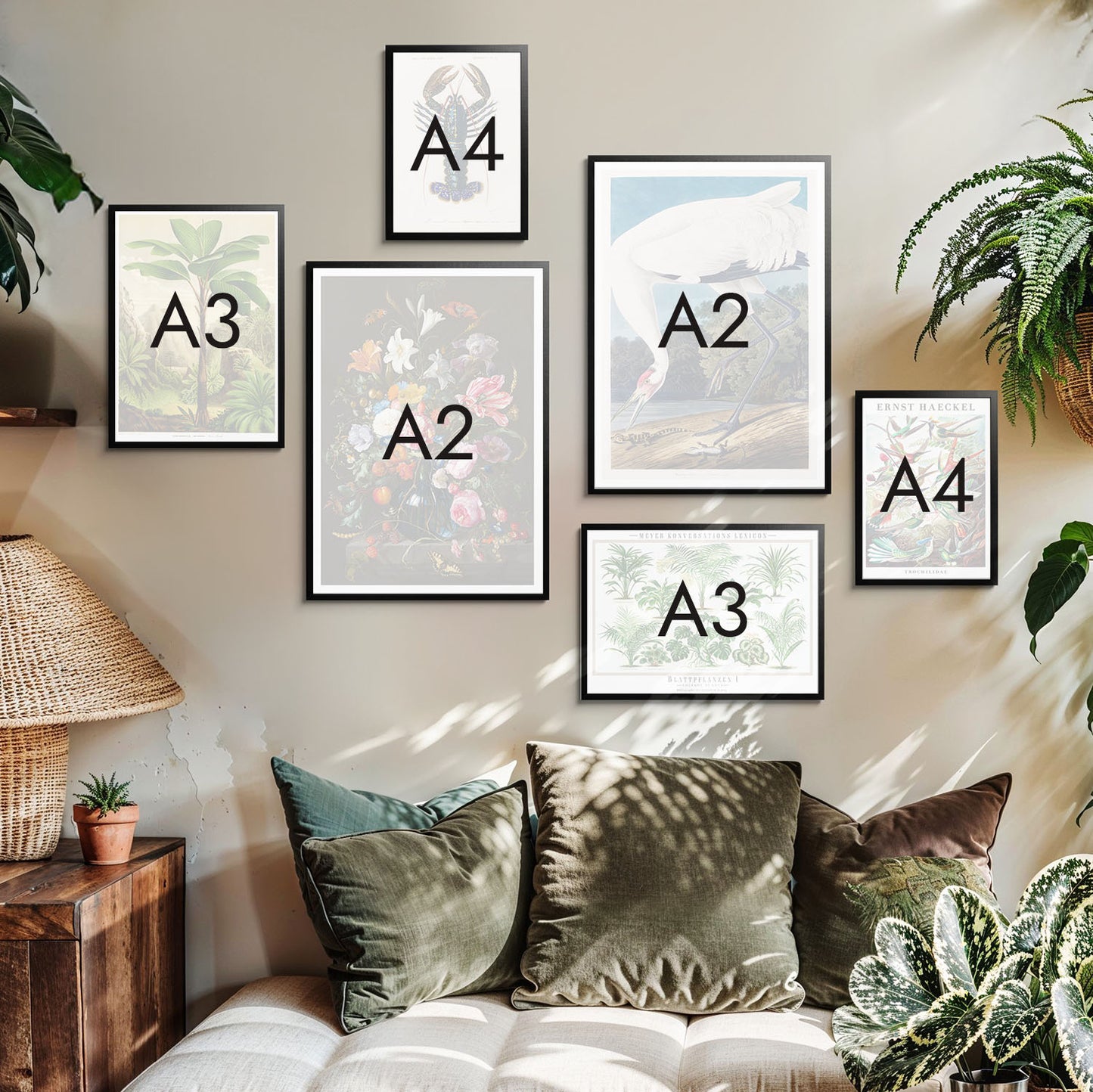 Botanical Gallery Wall