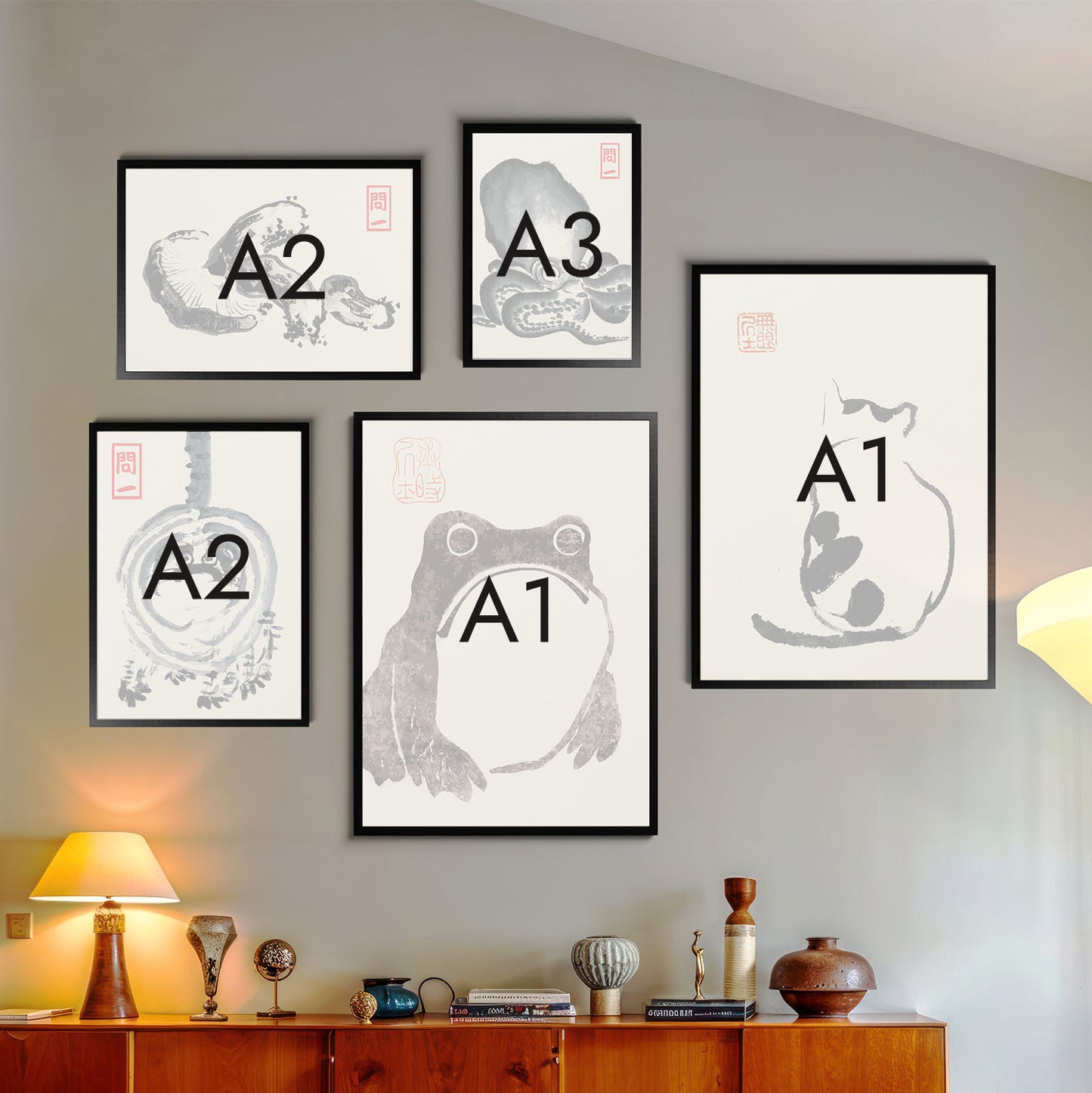 Matsumoto Hoji Galerie Muur