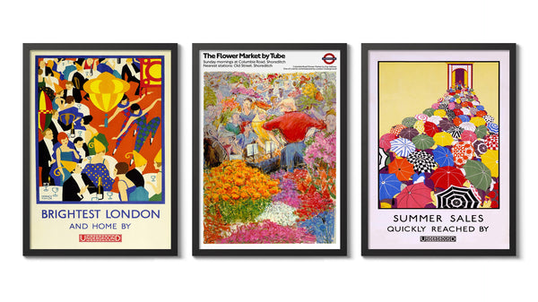 London Underground - Set of 3