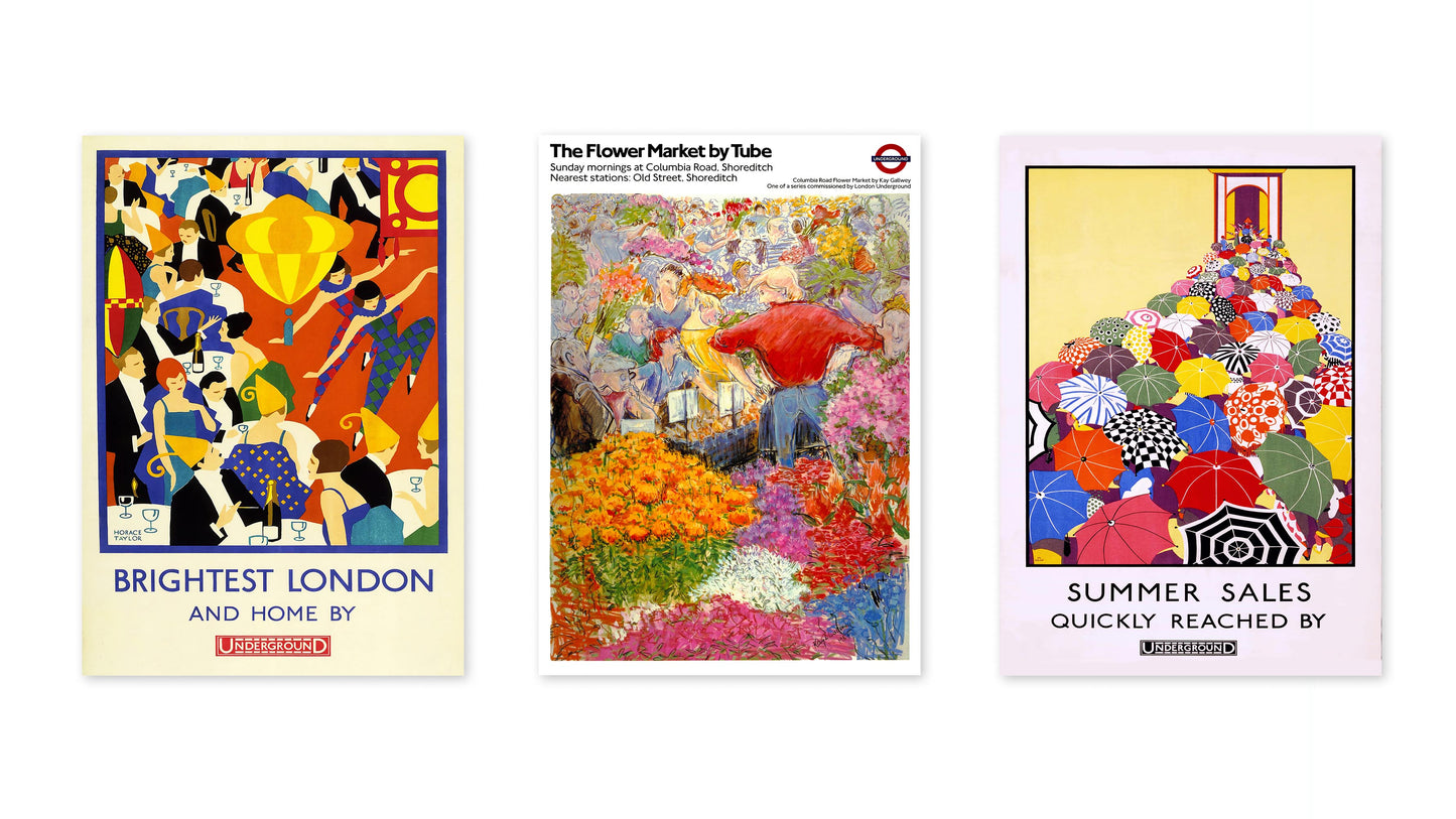 London Underground - Set om 3