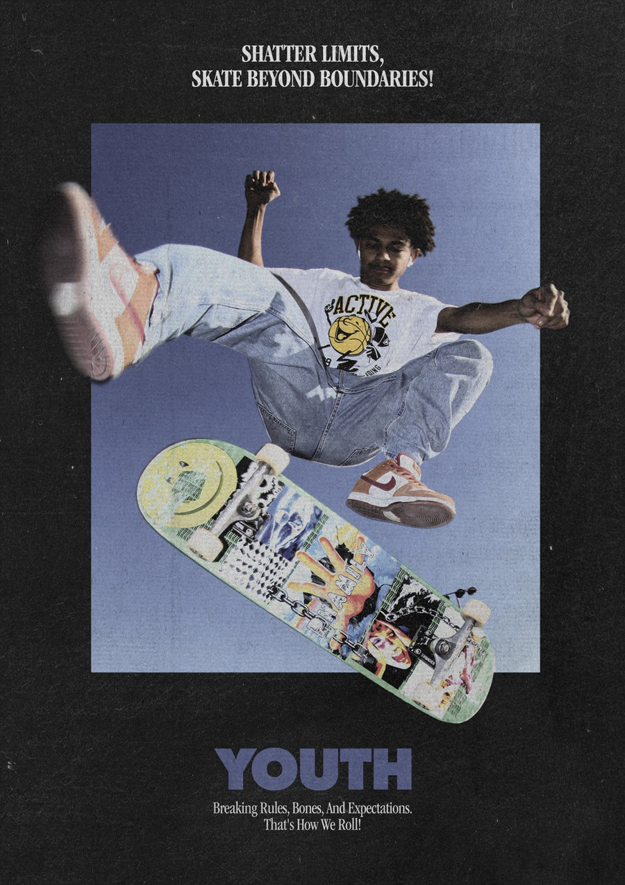 Skate - Print Only frame