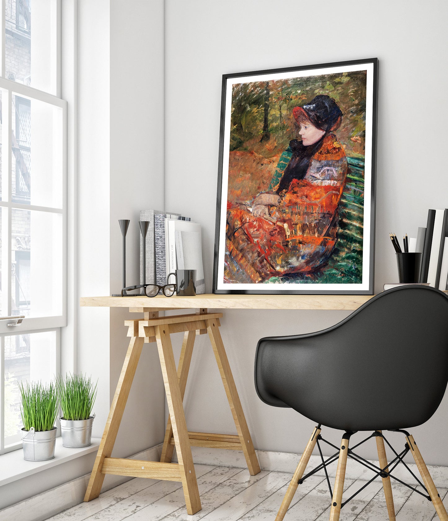 Portrait of Mlle C. Lydia Cassatt