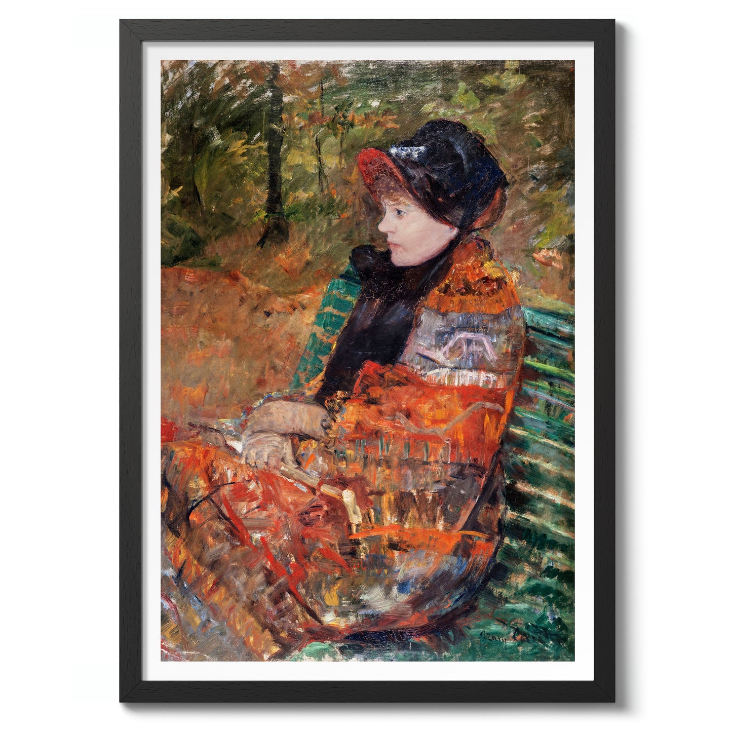 Portrait of Mlle C. Lydia Cassatt