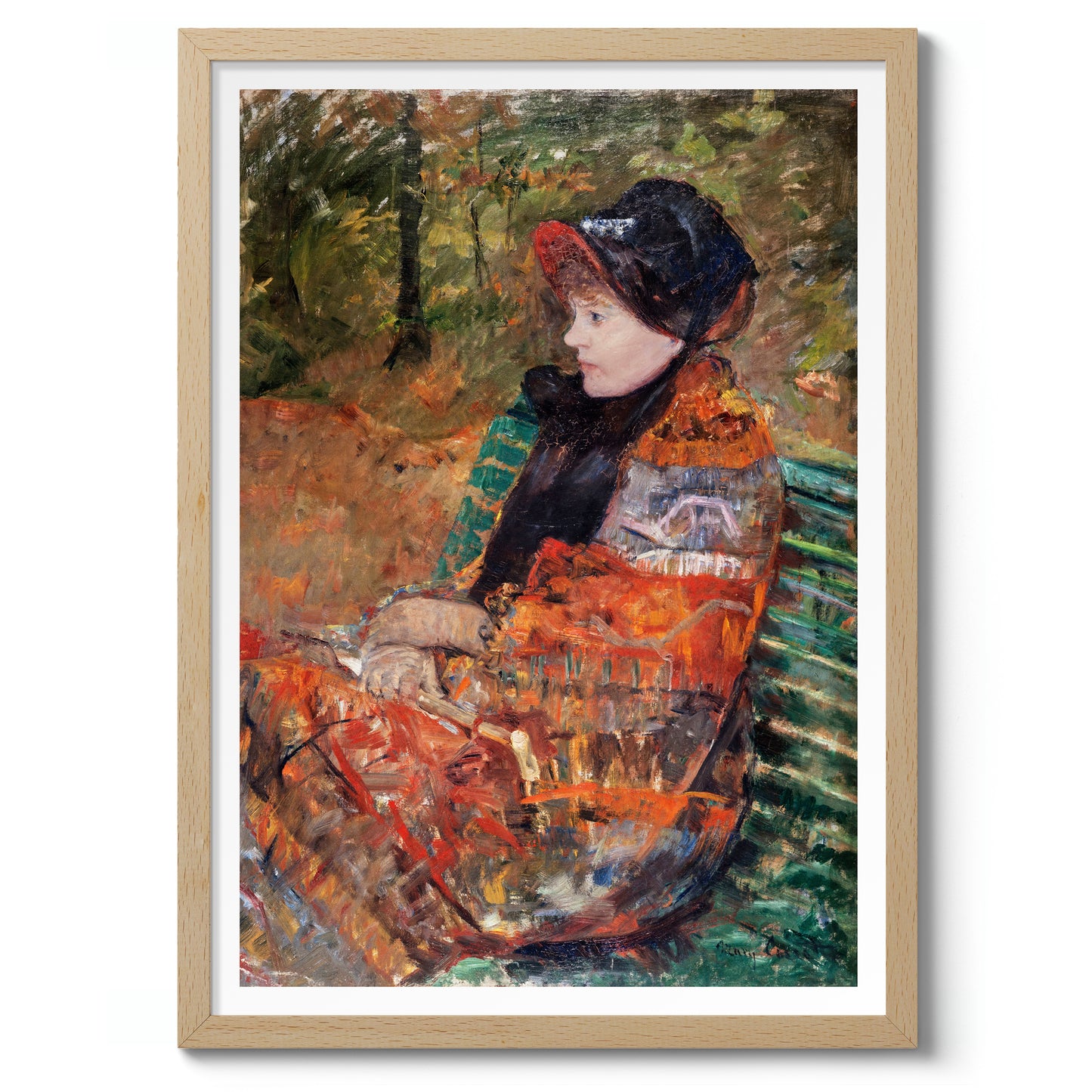 Portrait of Mlle C. Lydia Cassatt