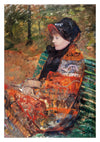 Portrait of Mlle C. Lydia Cassatt print