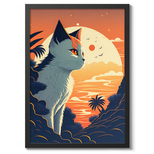 Sunset Cat