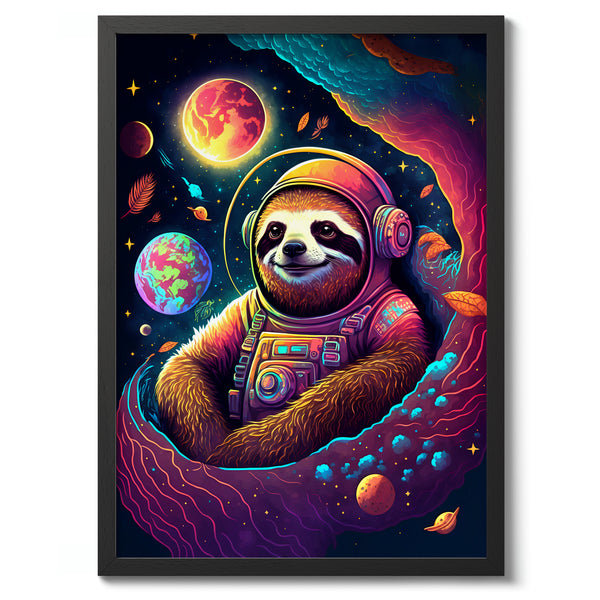 Psychedelic Space Sloth