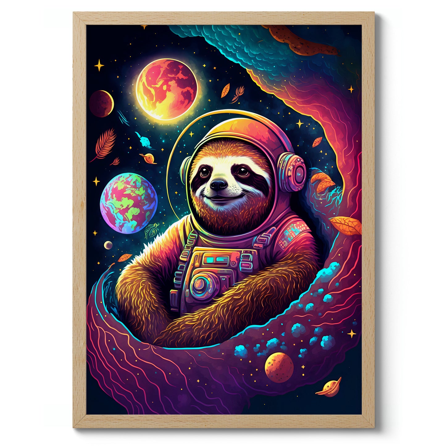 Psychedelische Ruimte Luiaard