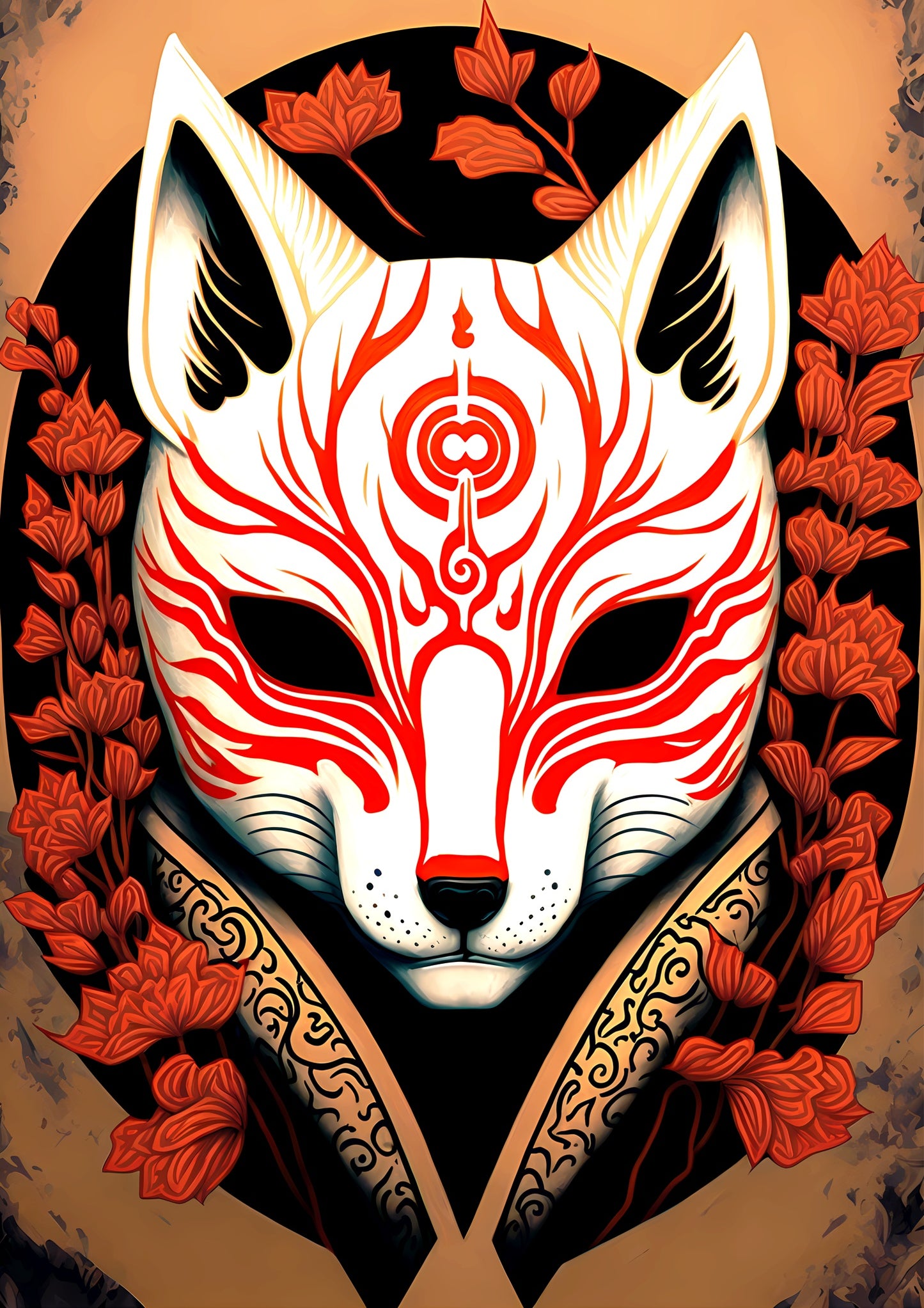 Kitsune Mask