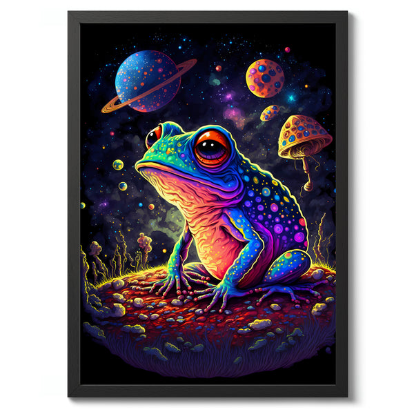 Psychedelic Space Frog