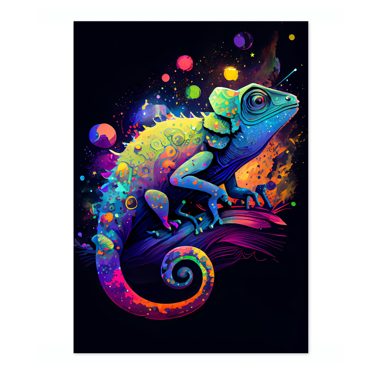 Psykedelisk rymdkameleont