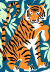 Tiger Painting print