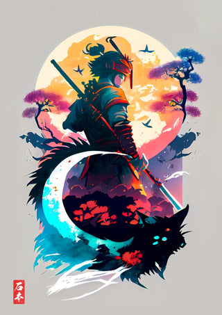 Samurajens kod print