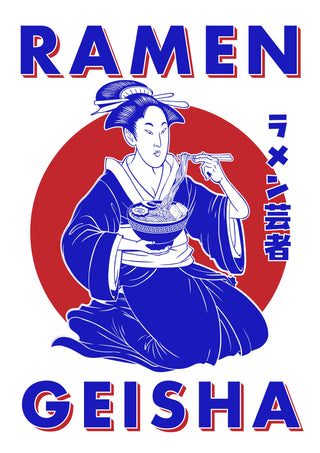Ramen Geisha print