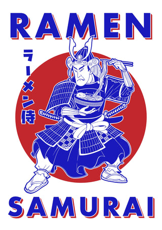 Ramen Samurai print