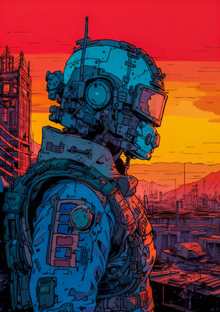 Sluipschuttersplek print