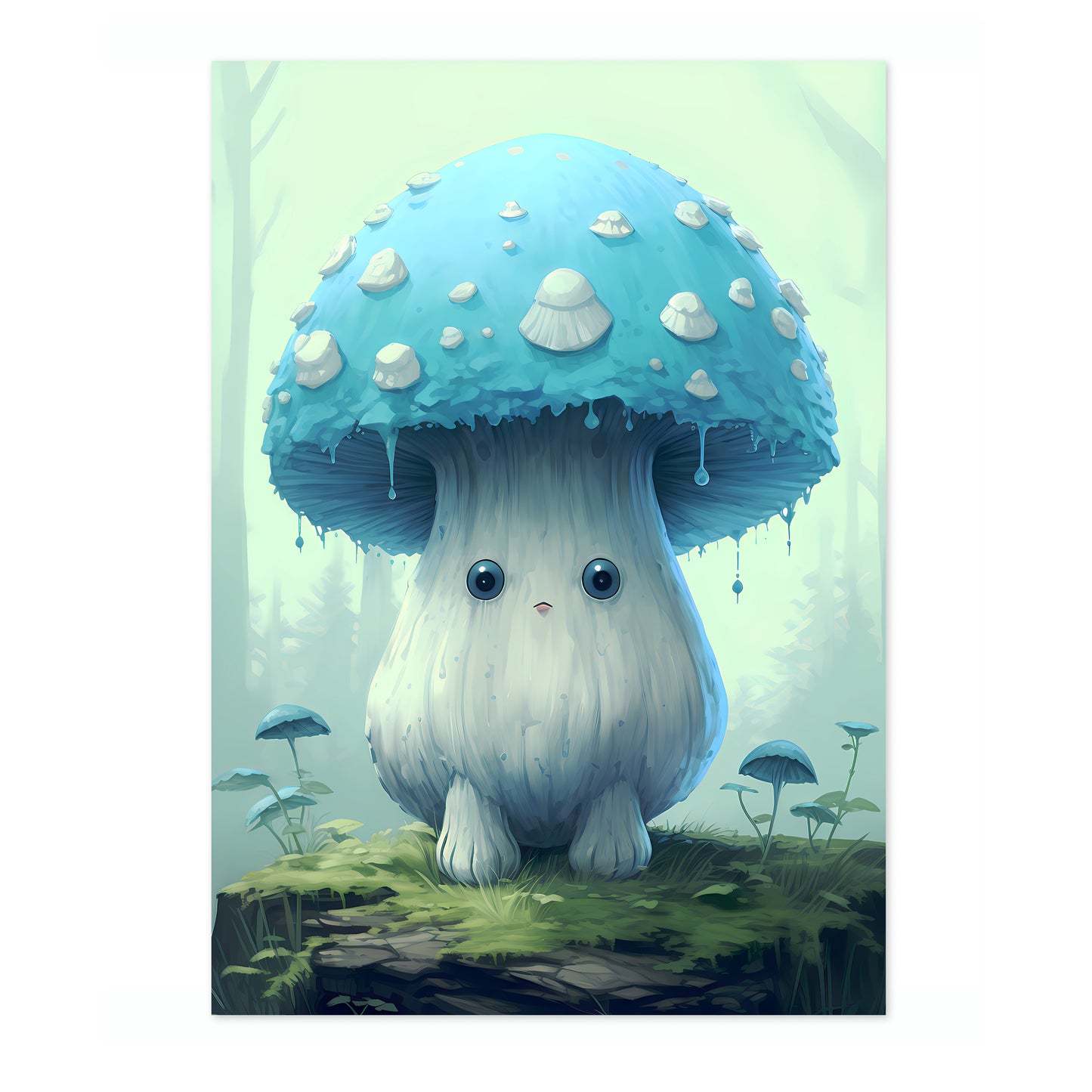 Blue Mushroom