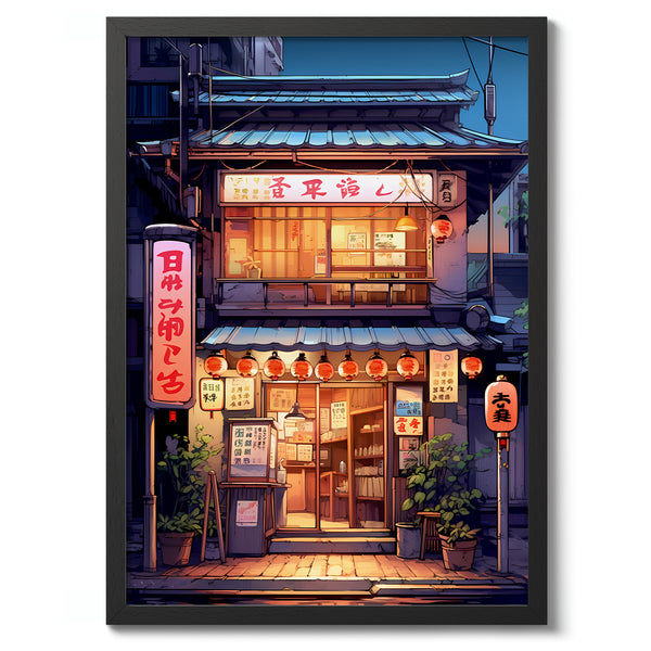 Ramen Shop at Night