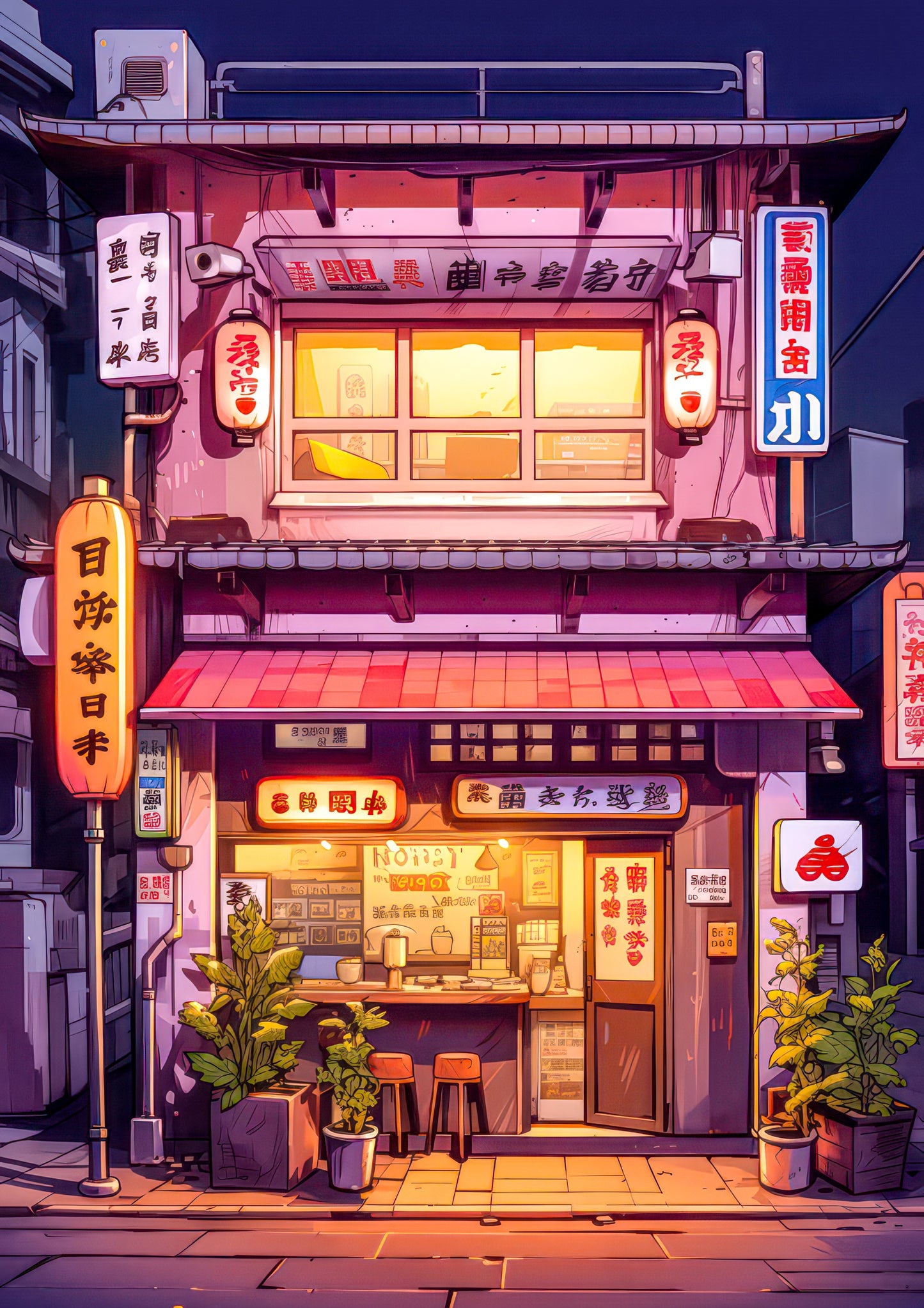 Pink Ramen Shop